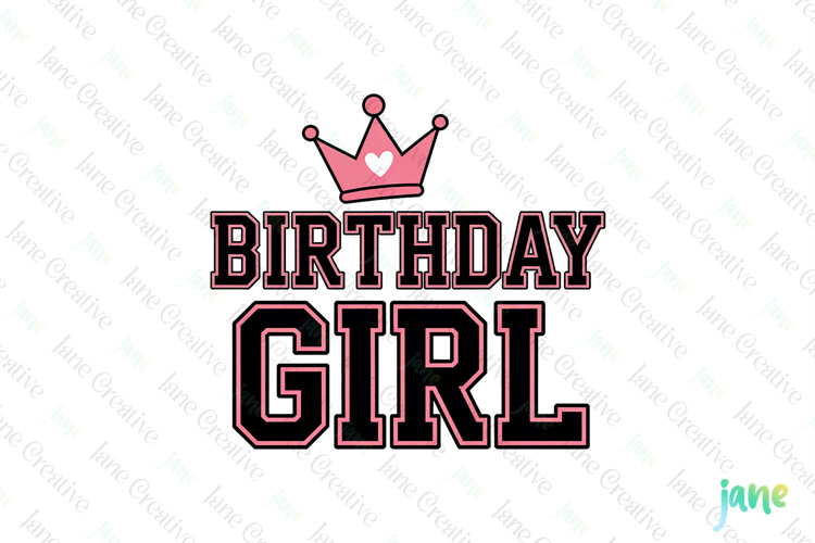 Birthday Girl Clipart Image 13