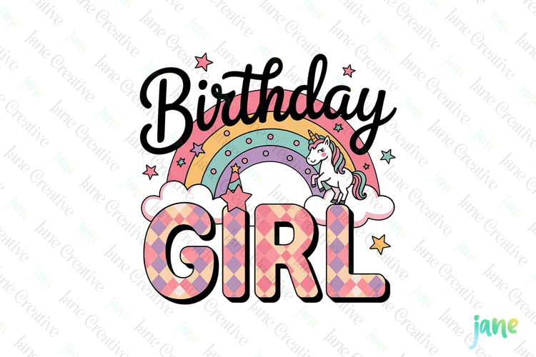 Birthday Girl Clipart Image 12