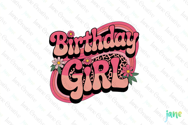 Birthday Girl Clipart Image 11
