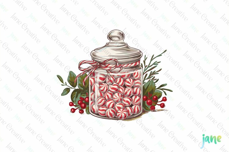 Christmas Candy Clipart Image 2