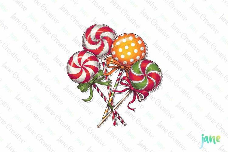 Christmas Candy Clipart
