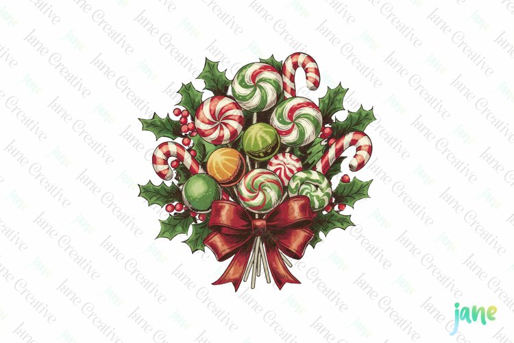 Christmas Candy Clipart Image 3