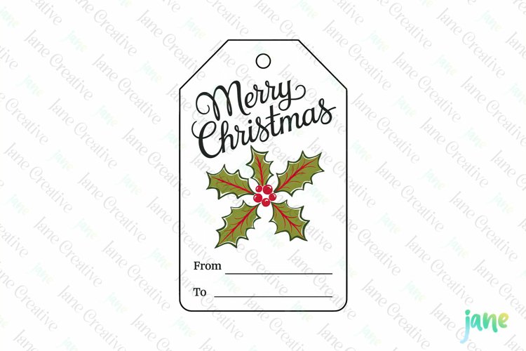 Gift Tag Clipart Image 20