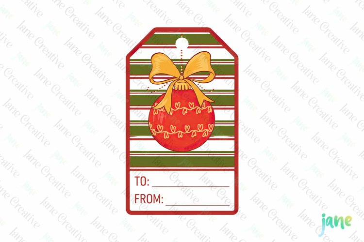 Gift Tag Clipart Image 24