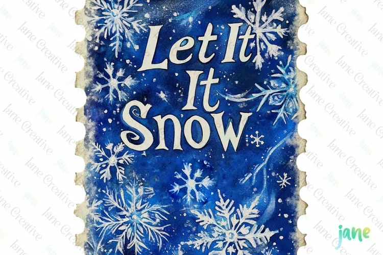 Christmas Postage Stamp Sublimation