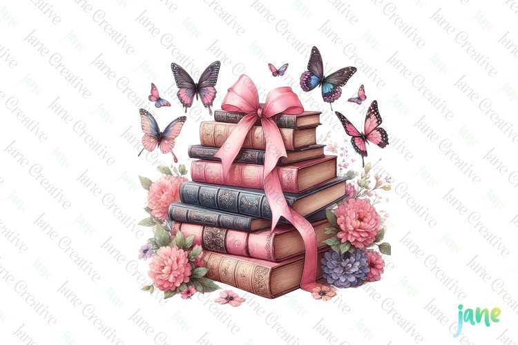 Watercolor Book Clipart
