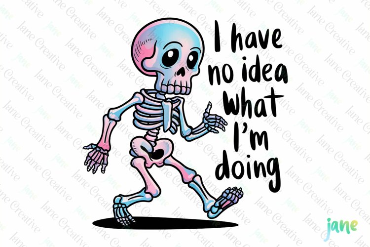 Skeleton Clipart Image 11