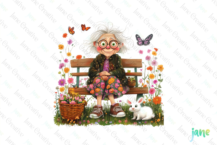 Grandma Clipart Image 6