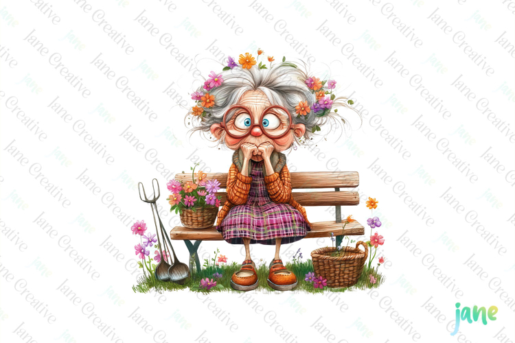 Grandma Clipart Image 4