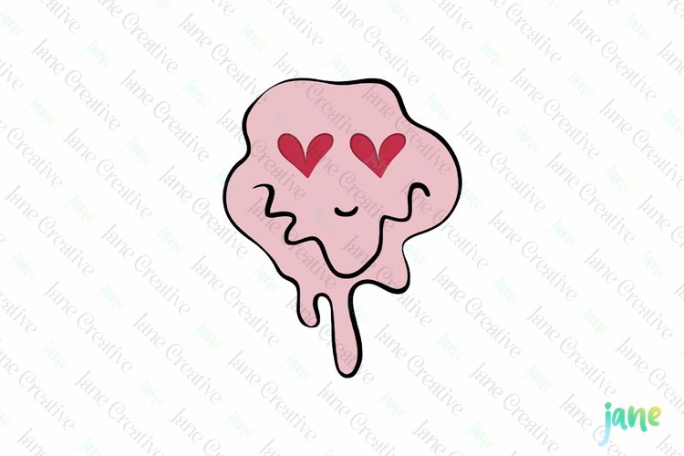 Groovy Valentine Png Clipart