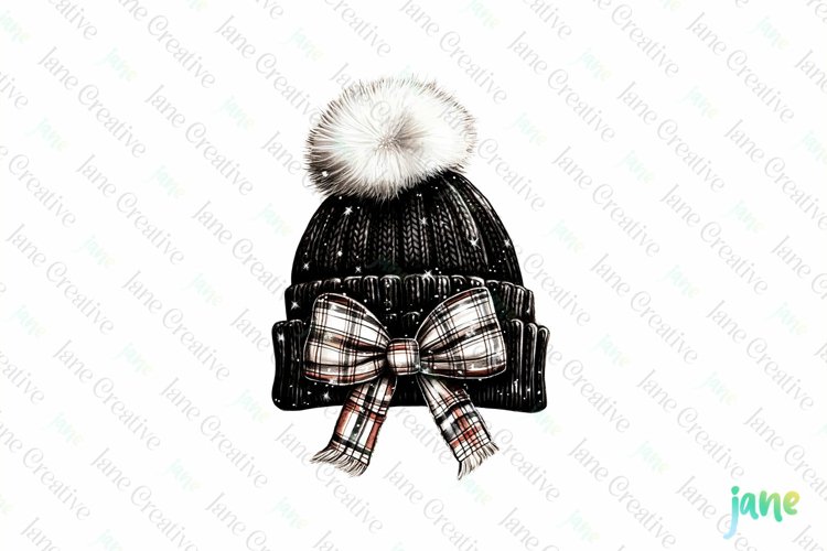 New Year Black And White Clipart Image 7