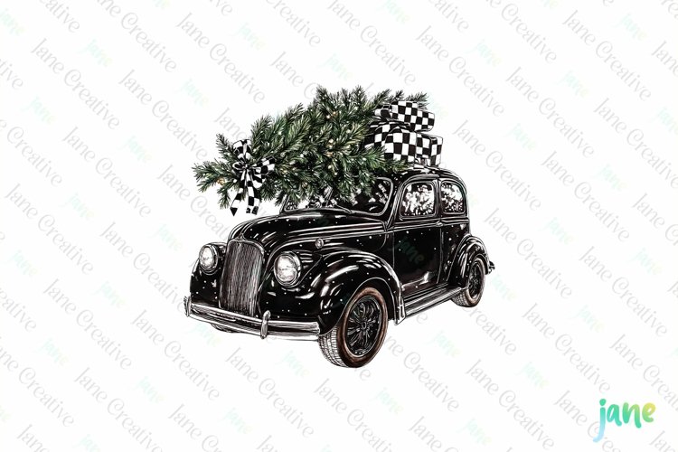 New Year Black And White Clipart Image 6