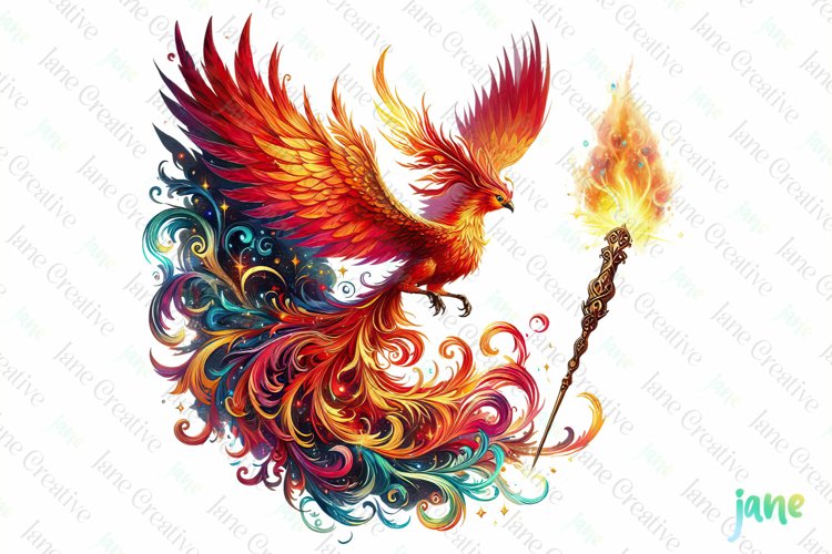 Phoenix Illustration Image 21