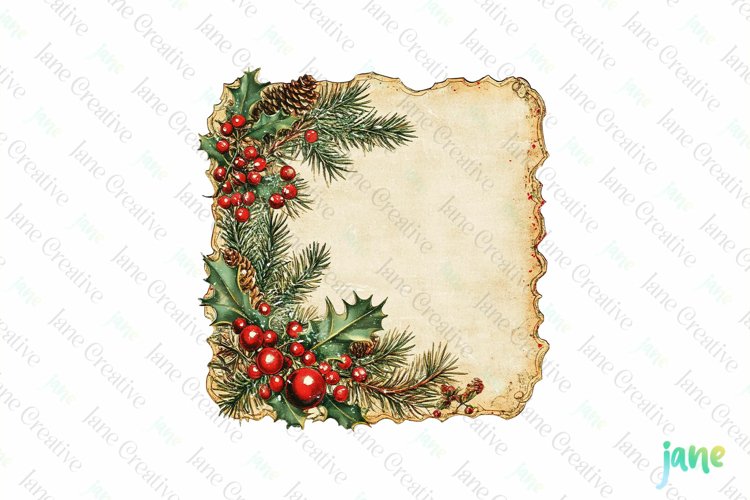 Old Vintage Christmas Sublimation