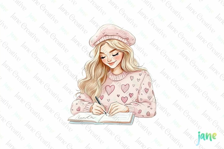 Cute Valentine's Day Clipart Image 11