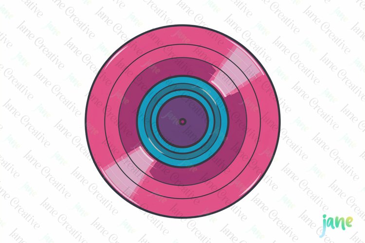 Retro Groovy Clipart Sublimation