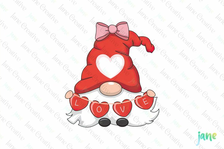 Valentine Gnome Png Image 12