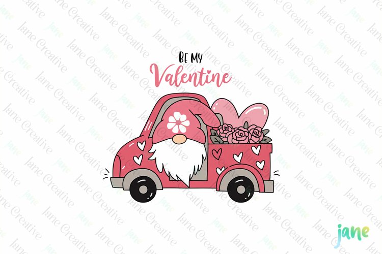 Be My Valentine Gnome Png Clipart