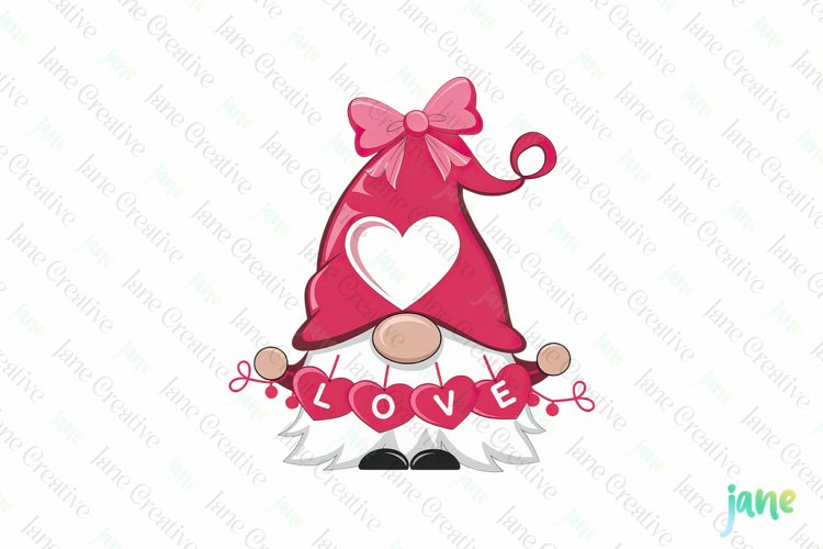 Valentine Gnome Png Clipart