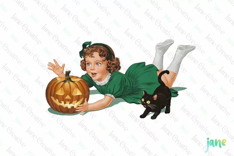Vintage Old School Children Sublimation Png