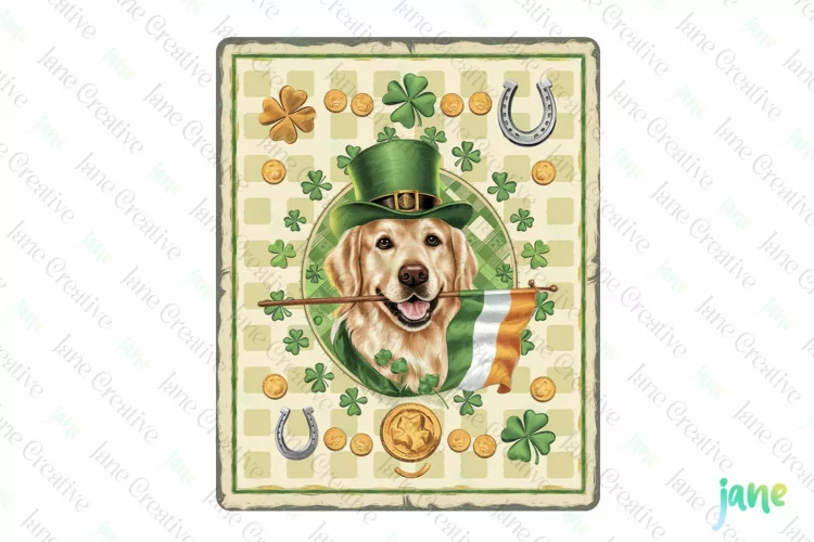 Vintage St Patricks Day Farmhouse