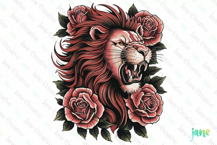 Vintage Tattoo Sublimation Clipart