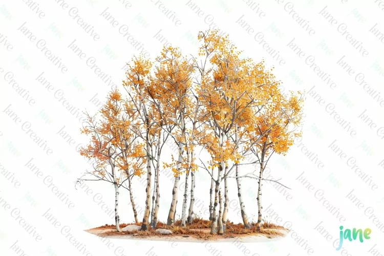 Watercolor Autumn Clipart Sublimation