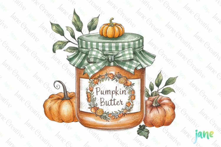 Fall Watercolor Clipart Image 4