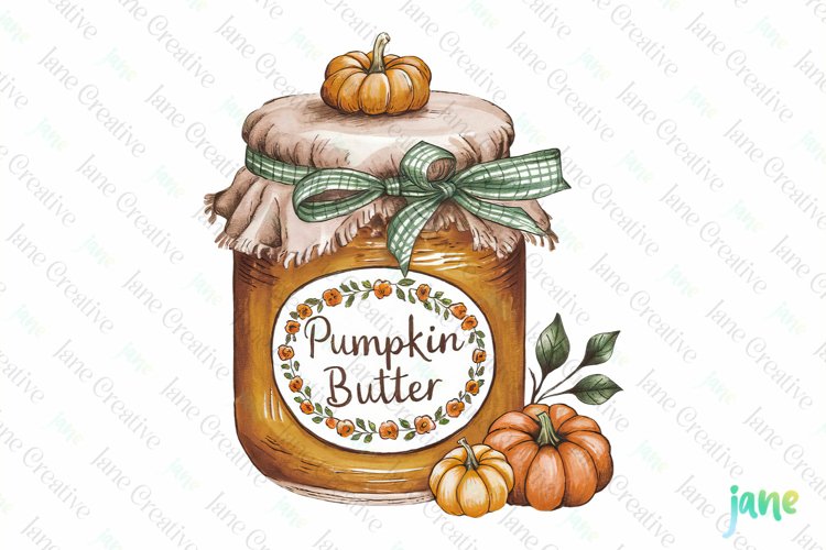 Fall Watercolor Clipart Image 3