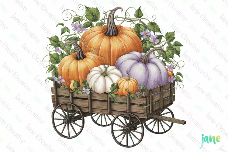 Watercolor Fall Clipart