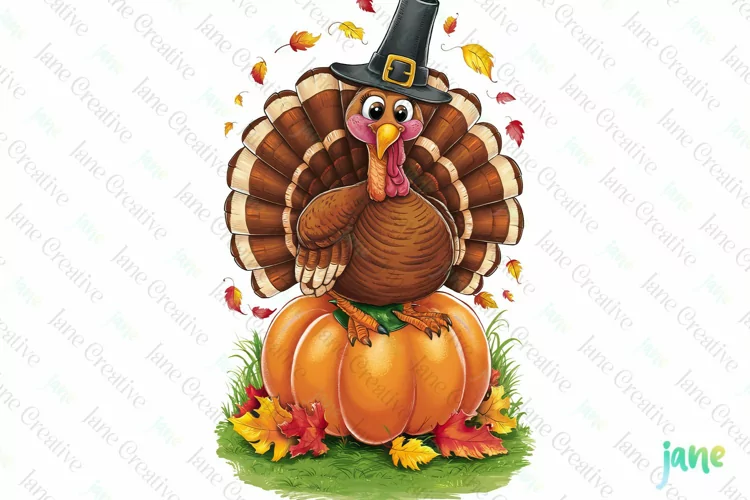 Watercolor Fall Clipart