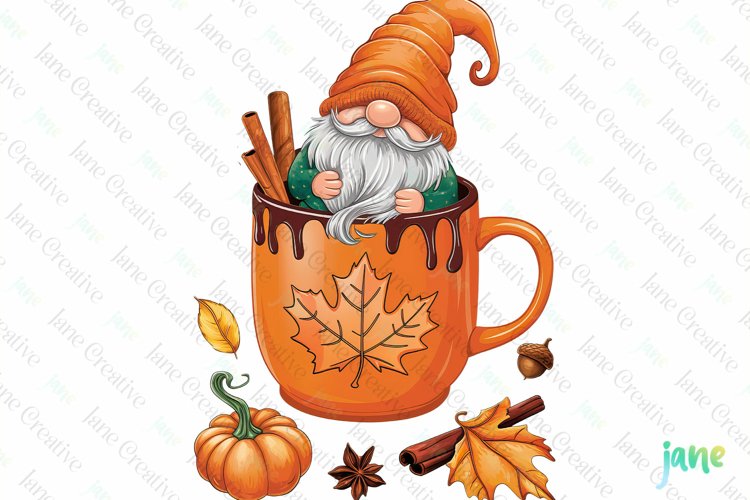 Watercolor Fall Clipart