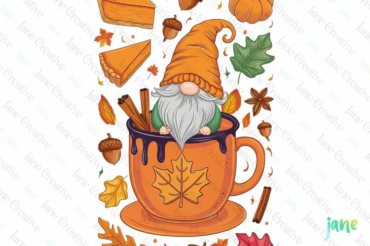 Watercolor Fall Clipart