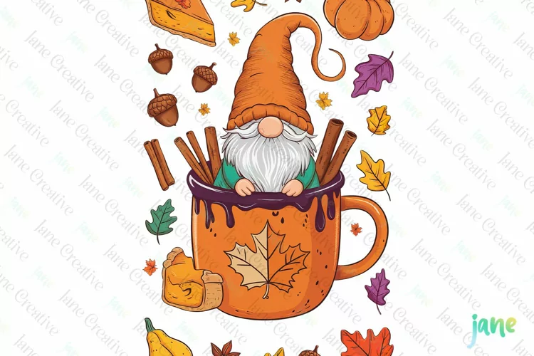 Watercolor Fall Clipart