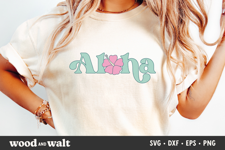 Aloha SVG | Summer Shirt PNG | Vacay Vibes Design