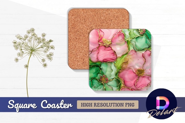 Pink Flowers Clipart Image 4