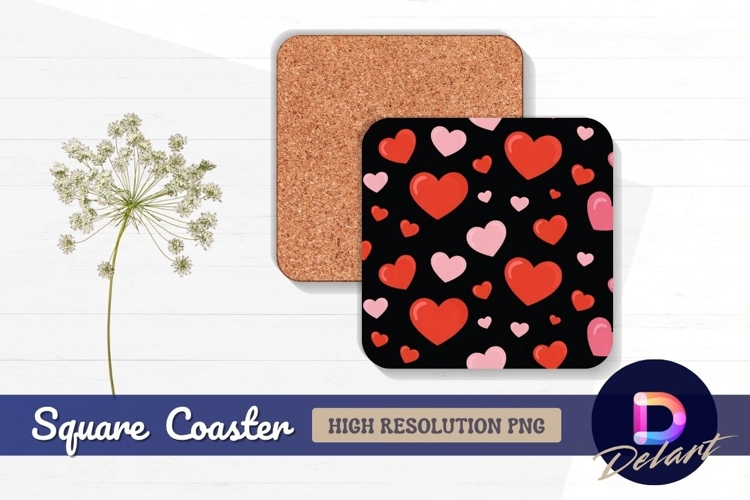 Pink Heart Background Image 4
