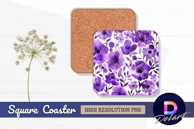 Purple Flower Clipart Image 19