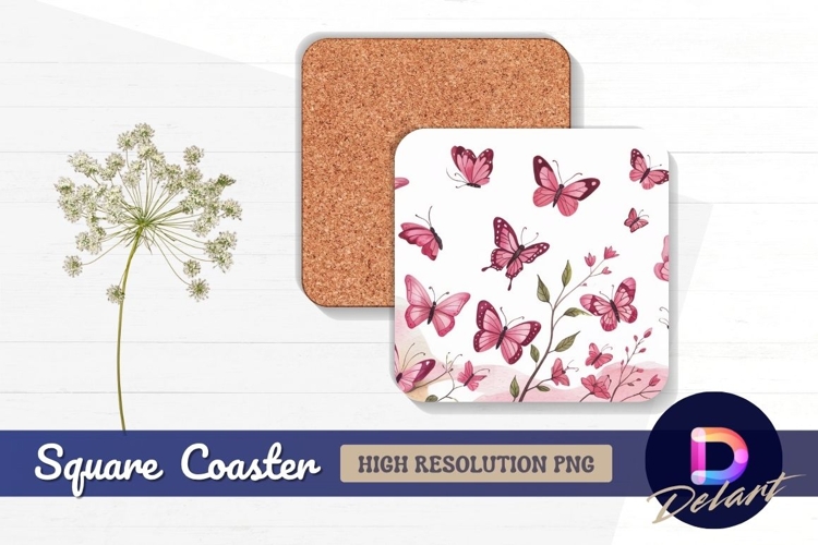 Pink Butterfly Clipart Image 8