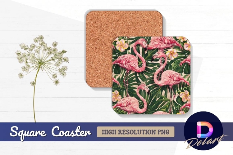Flamingos Clipart Image 2