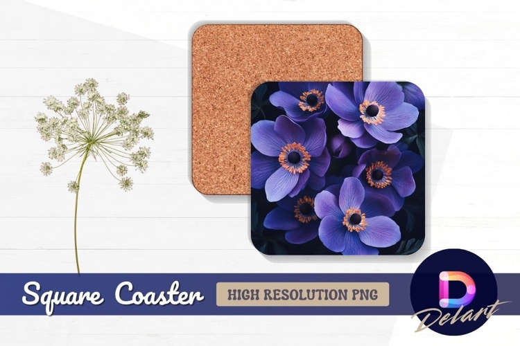 Purple Flower Clipart Image 10