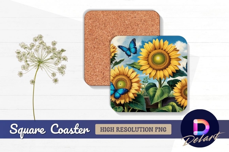 Blue Flowers Clipart Image 19