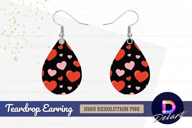 Red Hearts Png Image 3