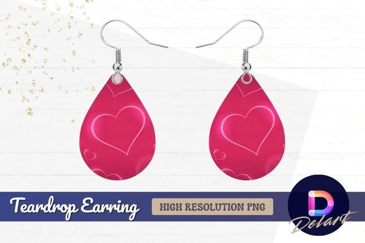 Pink Heart Background Image 10