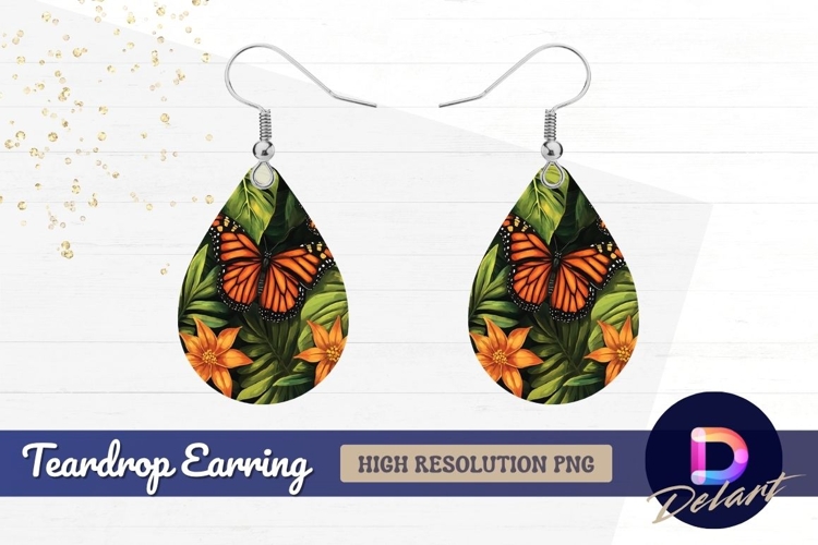 Monarch Butterfly Clipart Image 12