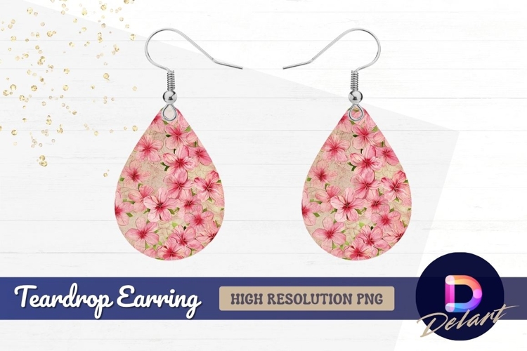 Pink Flowers Clipart Image 6