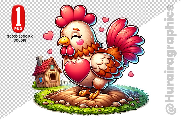 Hen Clipart Image 19