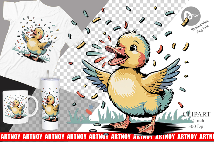 Duck Mood Clipart