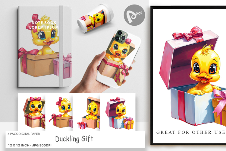 Duckling Clipart Image 19