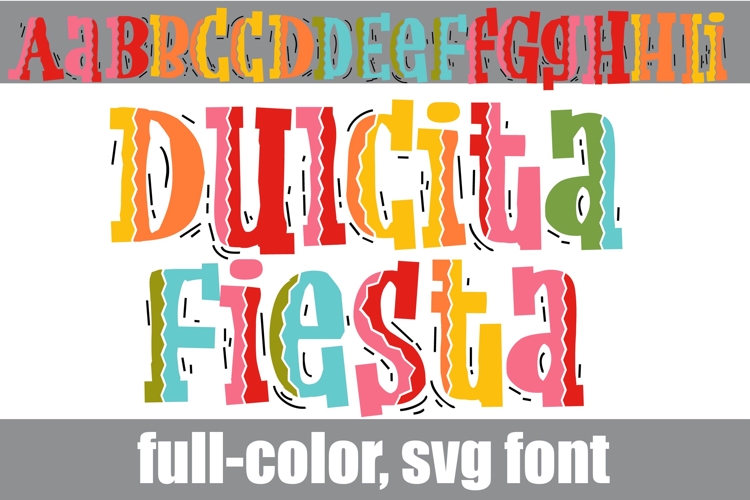 Dulcita Fiesta Color Font